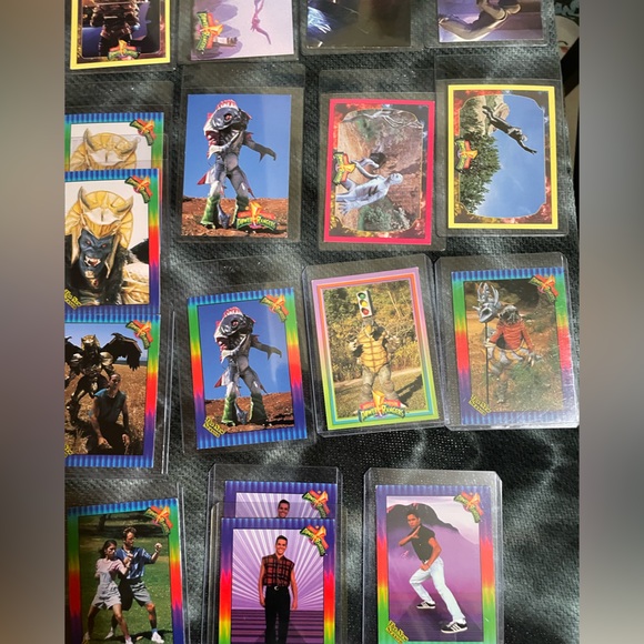Over 80+ 1994 Saban Power Ranger cards - Picture 7 of 8